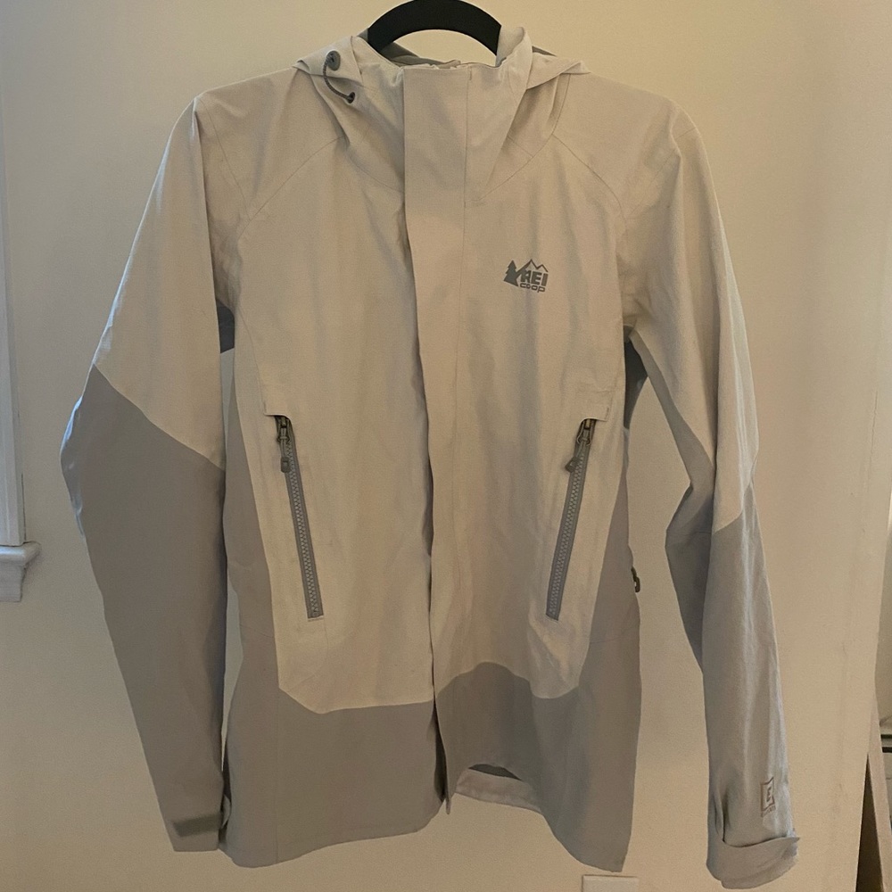 REI woman’s rain jacket